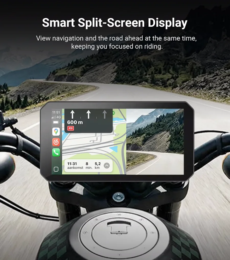 Aoocci C9 Pro Motorcycle Display view 3
