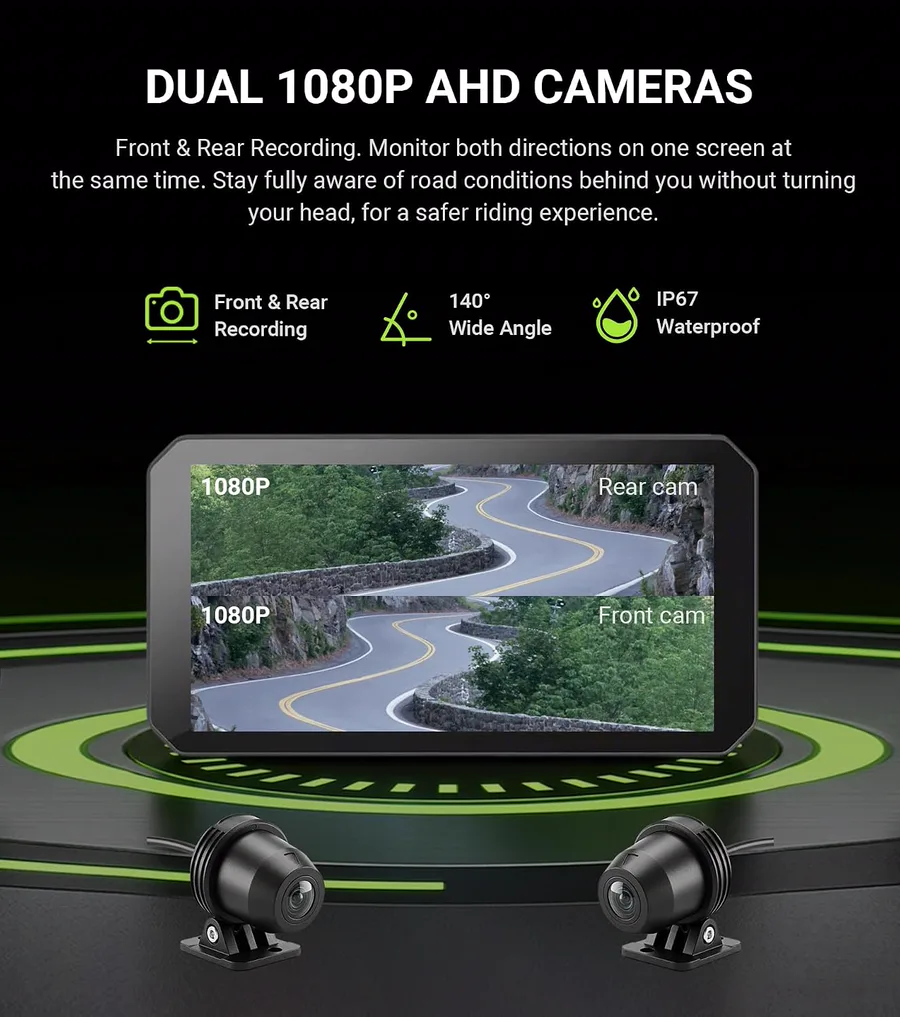 Aoocci C9 Pro Motorcycle Display view 4
