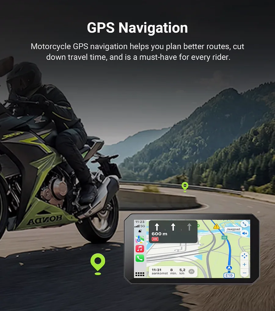 Aoocci C9 Pro Motorcycle Display view 5