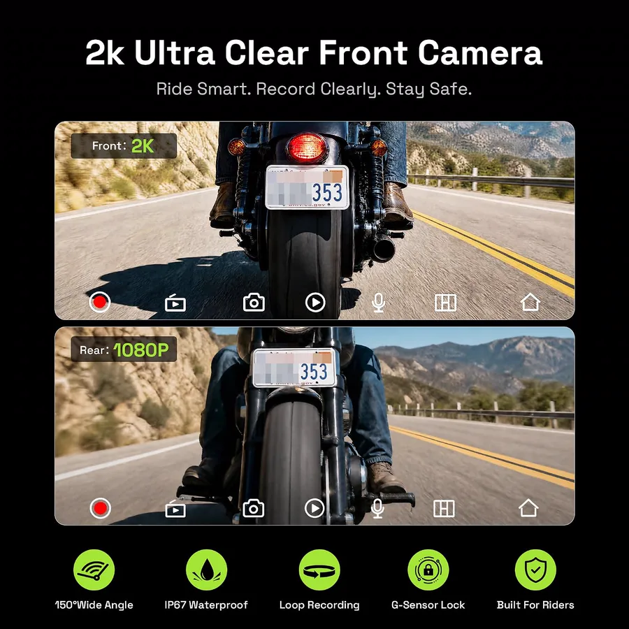 Aoocci D6A Motorcycle Display view 5