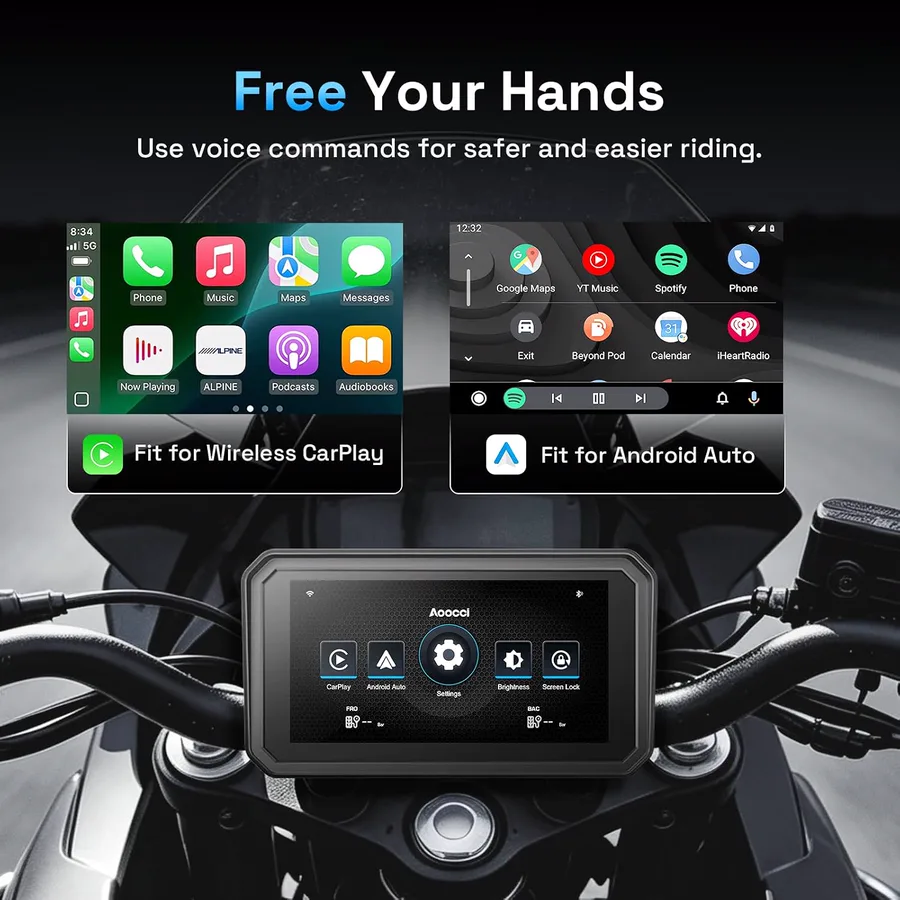 Aoocci S6A Motorcycle Display view 3