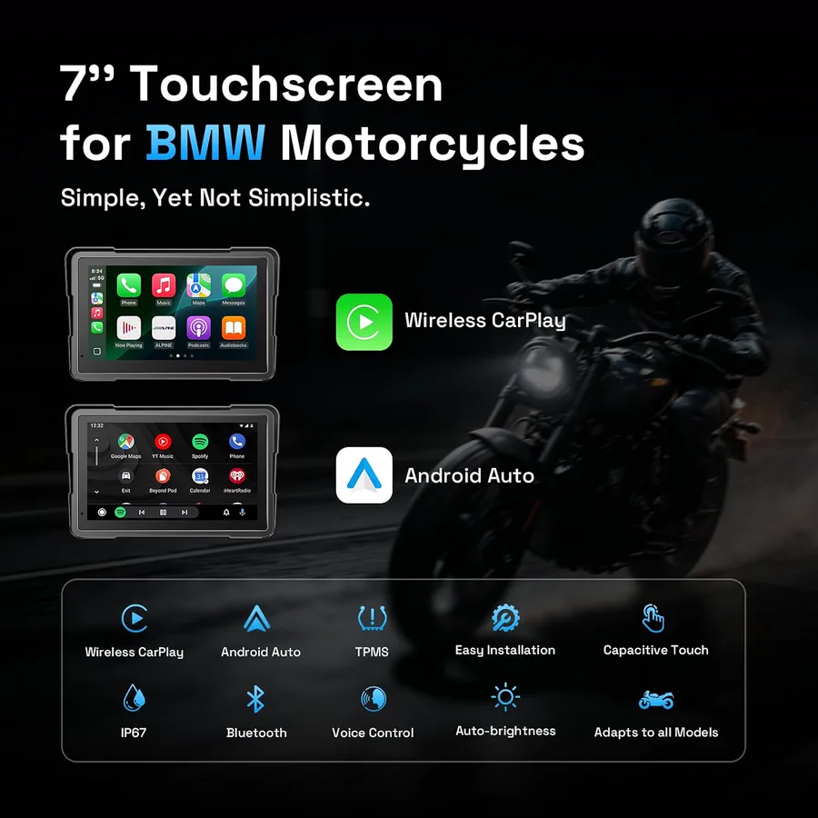Aoocci S7A Motorcycle Display view 2