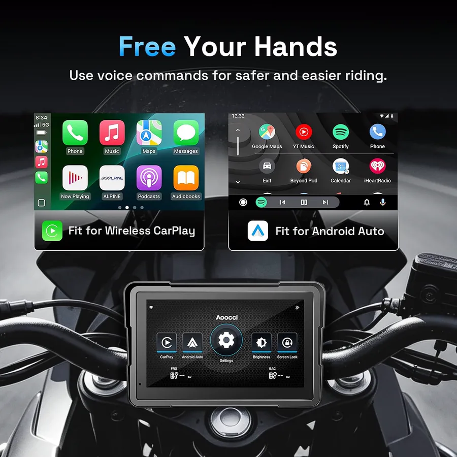 Aoocci S7A Motorcycle Display view 3