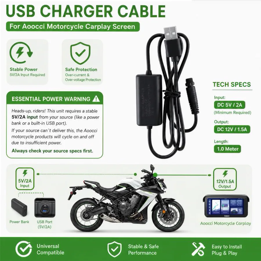 Aoocci USB Charger Cable view 3